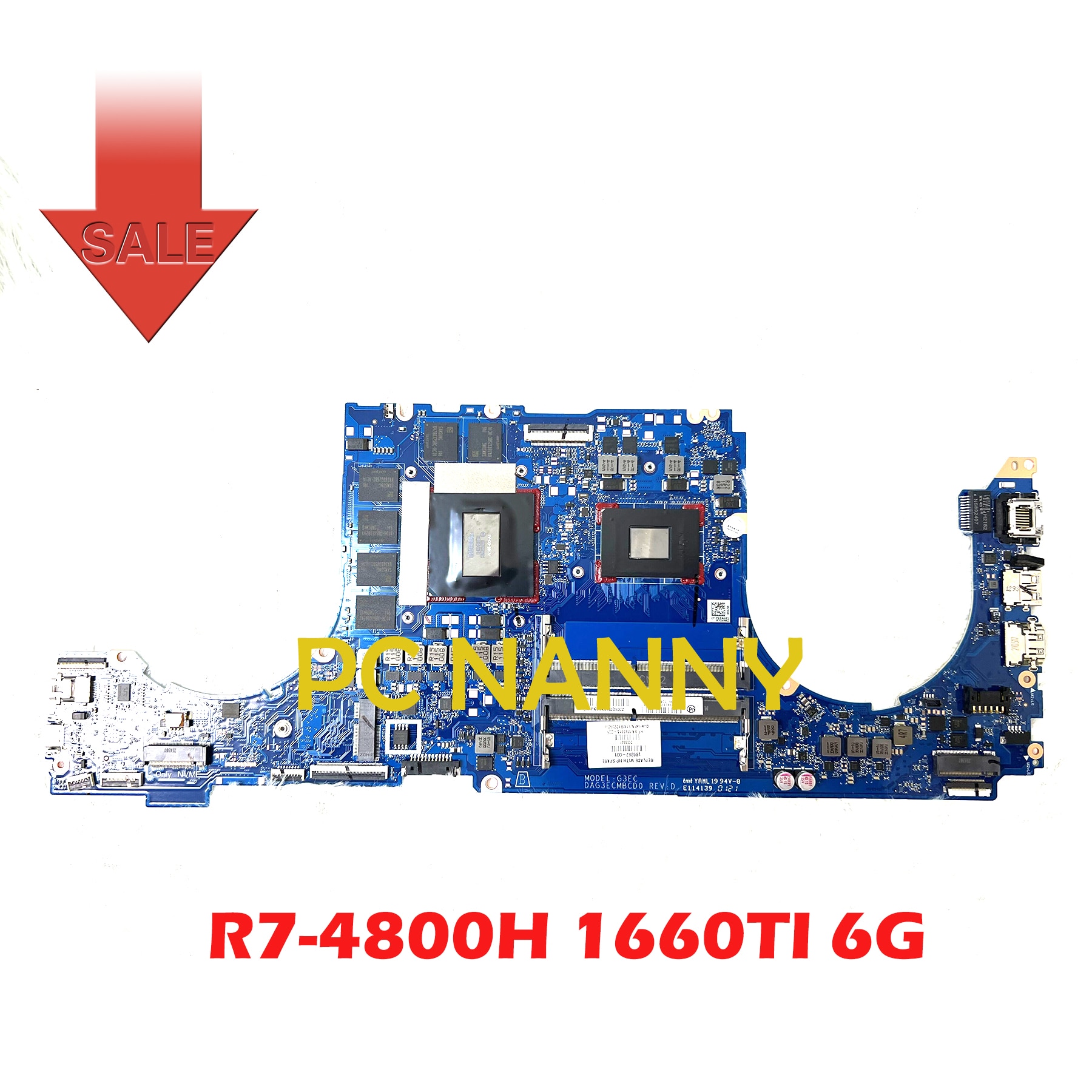 HP 15 EN Ʈ   R7-4800H 1660TI 6G DAG3ECM..